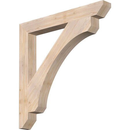 Ekena Millwork Legacy Slat Smooth Bracket, Douglas Fir, 5 1/2"W x 48"D x 48"H BKT06X48X48LEC06SDF
